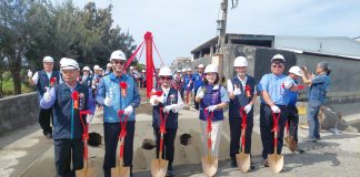 嘉邑行善團伸援浥助  芳苑鄉3橋改善工程動土