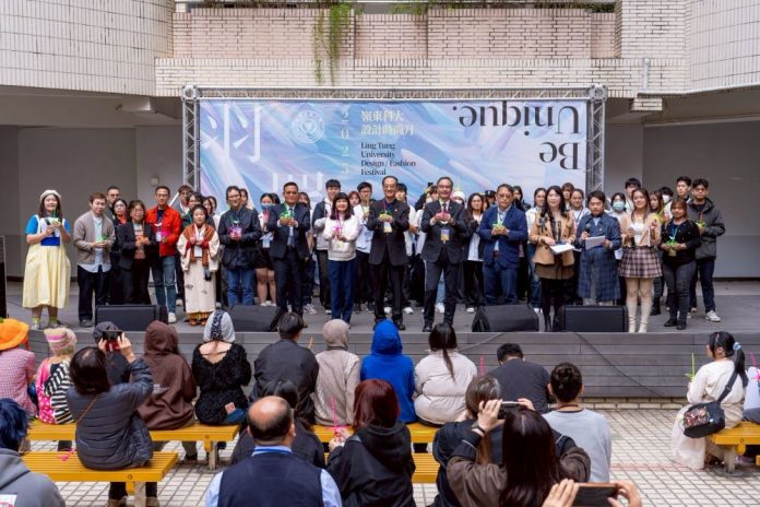 1141120嶺東科大設計時尚月以主題「羽眾不同」盛大揭幕