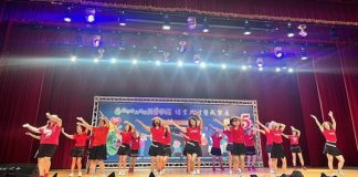 大里區114年長青學苑結業典禮 學員作品展出