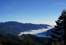 冬季賞雲海 首選合歡山
