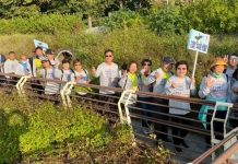 大里區運動會暨里鄰長健行活動」-湖光彩影,健走來FUN電