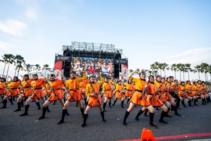 日本京都橘高校12月10日將於屏東田徑場演出(中華文化總會提供)