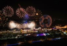 麗寶300秒煙火秀「馳夢之境」 璀璨迎接2026年!