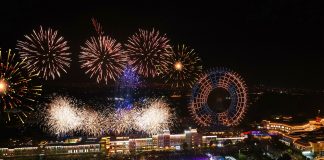麗寶300秒煙火秀「馳夢之境」 璀璨迎接2026年!