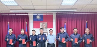 新分局長首度主持聯合勤教 表揚優秀員警鼓勵士氣