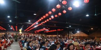 寶島時代村感恩餐會席開百桌 10餘公益團體享新春溫情