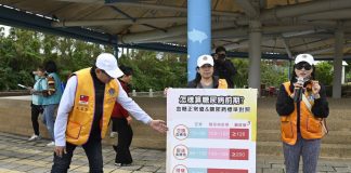 國際獅子會300A 5區舉辦糖尿病防治宣導健走活動 縣長徐榛蔚與鄉親漫步太平洋左岸