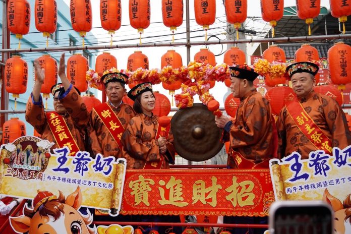 參加王爺奶奶回娘家宗教盛事