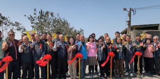 嘉邑行善團善心跨偏鄉 助芳苑鄉3橋改善工程完工通橋