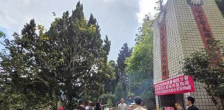 緬懷林業先賢 舉辦人倫分站榮民塔春季祭典