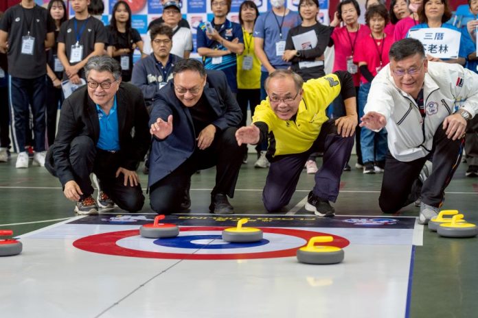 1150323a台中市議長盃全國地板冰壺錦標賽」開球