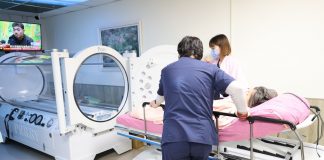 遭犬撕咬阿嬤將4度清創 彰化醫院提免費高壓氧