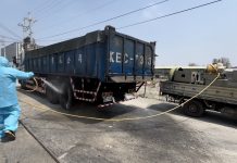 防堵禽流感 芳苑鄉蛋雞場撲殺清場消毒工作