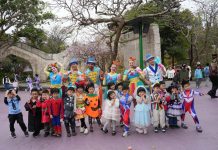 麗寶樂園兒童節12歲以下免費!LINE FRIENDS熊大、兔兔派對連假住房玩樂園搭摩天輪