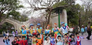 麗寶樂園兒童節12歲以下免費!LINE FRIENDS熊大、兔兔派對連假住房玩樂園搭摩天輪