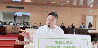 搶進2026機器人元年!施志昌批中市府「只會辦展覽」