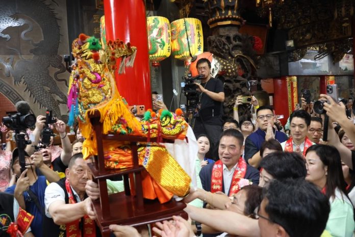 恭迎天上聖母登轎