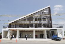 斥資逾七千萬 翁章梁視察義竹消防分隊拆除重建工程