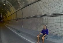 迷途老翁獨坐隧道路旁 實習警助安全返家