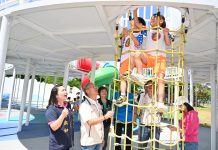 雲朵、彩虹融入童趣空間 宜蘭運動公園特色兒童遊戲場全新登場
