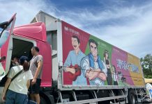 大貨車「潮派號」巡迴內埔、萬丹 將交通安全觀念融入遊戲 攜手玩出好關係