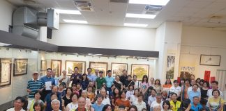 市立圖書館舉辦「墨彩築夢」 王貴嬋現代水墨個展