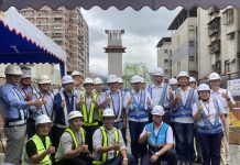 汐東線進度超前 侯友宜視察同興路工區 一「柱」擎天加速全面推進