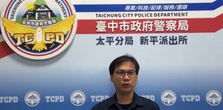 超無奈 泥醉男脫序見警舉手投降 太平警實施保護管束並依法究辦