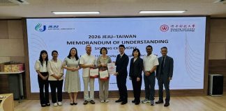 深化臺韓交流修平科大與濟州國立大學簽署MOU 持續推動教師互訪、學生交流、移地教學